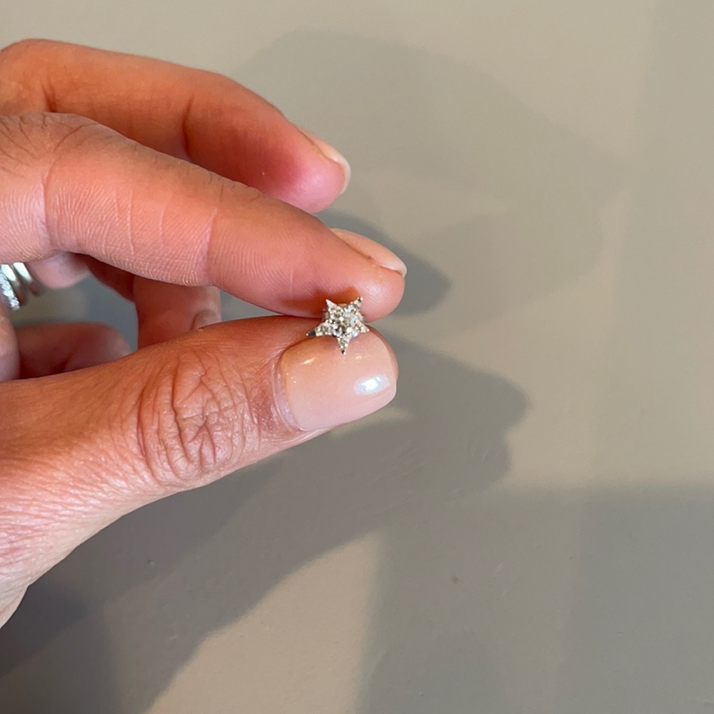 Noemie star earring.